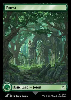 Forest (0109) - Assassin's Creed #0109 MTG Magic The Gathering - Image 1
