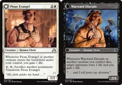 Pious Evangel // Wayward Disciple - Shadows Over Innistrad #034/297 MTG Magic Th - Image 1