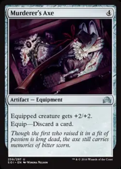 Murderer's Axe - Shadows Over Innistrad #259/297 MTG Magic The Gathering - Image 1