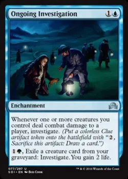 Ongoing Investigation - Shadows Over Innistrad #077/297 MTG Magic The Gathering - Image 1