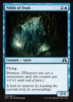 Niblis of Dusk - Shadows Over Innistrad #076/297 MTG Magic The Gathering - Image 1