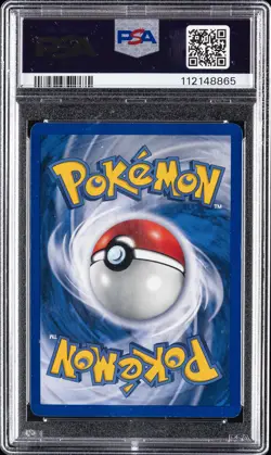 1999 POKEMON GAME SHADOWLESS #2 BLASTOISE-HOLO PSA 5 - Image 2