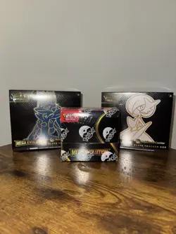 Pokemon Mega Evolutions Pokemon Center ETB Set And Booster Box - Image 1