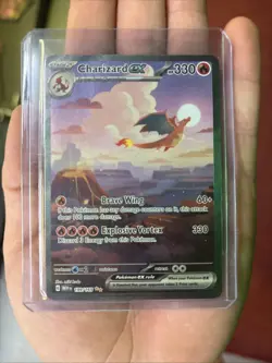 Pokemon Scarlett & Violet 151 Full Art Charizard, Charmeleon, Charmander NM - Image 4