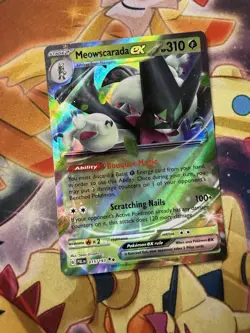 MEOWSCARADA EX 015/193 PALEN PALDEA EVOLVED POKEMON Double Rare NEAR MINT NM - Image 1