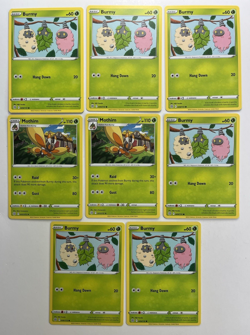 Pokemon Tcg Lot of 8 Burmy, Mothrim Common basic - Image 1