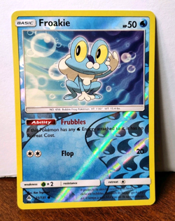 POKEMON FROAKIE 21/131 REVERSE HOLO FORBIDDEN LIGHT LP - Image 1
