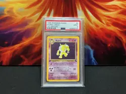 1999 Pokemon Fossil 1st Ed #8 HYPNO Holo PSA 9 MINT 🐦‍🔥 - Image 1