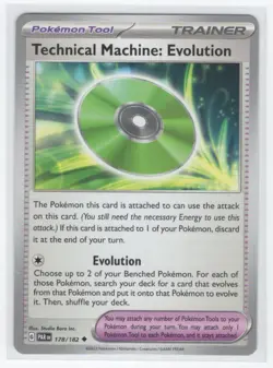 2023 Pokemon Paradox Rift Technical Machine: Evolution Trainer #178 - Image 1