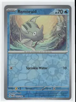 2023 Pokemon Paradox Rift - Reverse Holo Remoraid Basic #33 - Image 1
