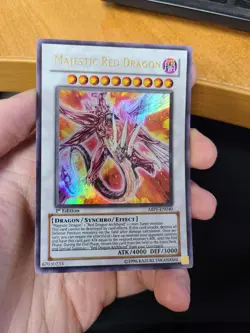 Yugioh Majestic Red Dragon ABPG-EN040 1st Ultra Rare - Image 1