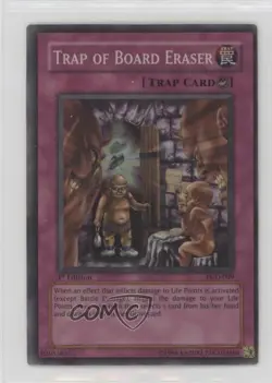 Trap of Board Eraser 1st Ed. YuGiOh Pharaonic Guardian #PGD-099 2003 - Image 1