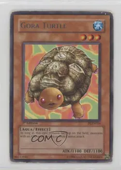 Gora Turtle 1st Ed. YuGiOh Pharaonic Guardian #PGD-014 2003 - Image 1