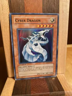 Cyber Dragon CRV-EN015 Cybernetic Revolution 1st Edition Super Rare Yugioh Card - Image 1