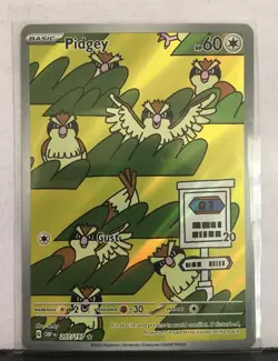 Pidgey 207/197 Full Art Secret Rare Near Mint Condition Card! Read Description! - Image 1