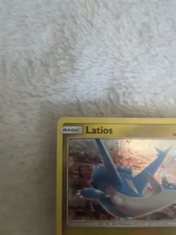 Latios SM136 Holo Pokemon Promo Card Sun & Moon Black Star LP - Image 2