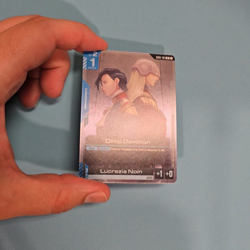 Deep Devotion - Gundam Card Game #GD01-101 - NM Foil Newtype Rising Single - Image 2