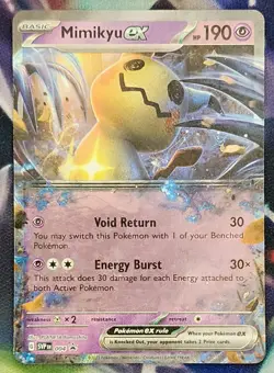 Mimikyu ex 004 Sv: Scarlet & Violet Promo Cards Holo - Image 1