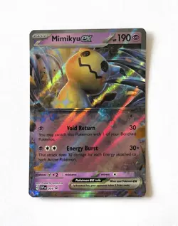 Mimikyu ex SVP004 Black Star Promo Scarlet & Violet Pokemon Card NM - Image 1