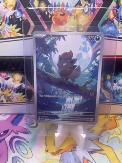 Pokemon Zorua 142/086 White Flare Illustration Rare Pokemon TCG Card NM 2025 - Image 1