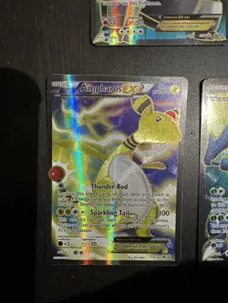 Joblot 5 EX Full Art Pokemon Cards Bundle Ampharos 87/98 Aggron 153/160 Kingdra - Image 4