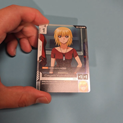 Cagalli Yula Athha - Gundam Card Game #GD01-096 - GD01 - NM Foil Newtype Rising - Image 2