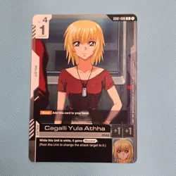 Cagalli Yula Athha - Gundam Card Game #GD01-096 - GD01 - NM Foil Newtype Rising - Image 3