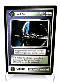 Star Trek Deep Space Nine CCG Single Card - Deep Space 9/Terok Nor 1998 - Image 2