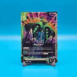 Big Zam - Gundam Card Game #GD01-027 - GD01 - NM Foil Newtype Rising Single - Image 1