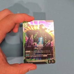 Big Zam - Gundam Card Game #GD01-027 - GD01 - NM Foil Newtype Rising Single - Image 2