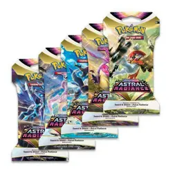 Pokemon TCG Random Booster Packs Cards, Pack of 5 lot bulk - Image 2