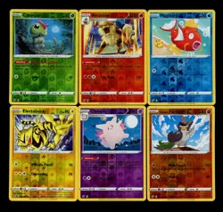 Pokemon Rebel Clash - Reverse Holo Foils - Complete Your Set - Pick Your Card - Image 1