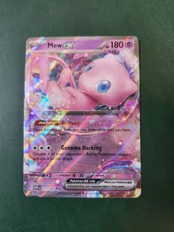 Mew EX 151/165 Double Rare - S&V 151 Pokemon Card - NM - Image 1