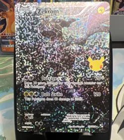 Pokemon TCG Zekrom Celebrations Classic Collection Holo Ultra Rare Card 114/114 - Image 2
