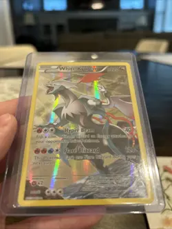 Pokemon TCG White Kyurem XY Black Star Promos XY81 Holo Promo Card - Image 2