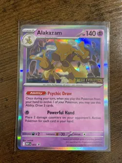 Alakazam 003 [Stamped] MEP: Mega Evolutions Promo English Pokemon Card NM - Image 1