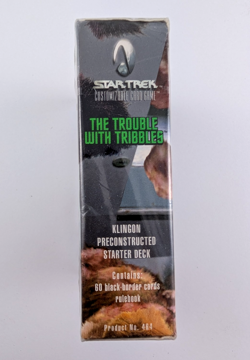 Star Trek CCG Trouble With Tribbles Klingon Starter Deck 2000 (60 Cards) - Image 2