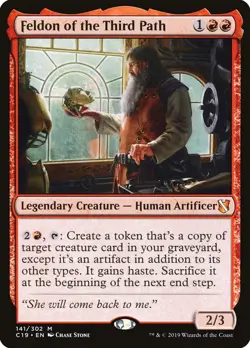 Feldon of the Third Path Commander 2019 NM Red Mythic Rare MAGIC CARD ABUGames - Image 1