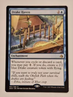 Drake Haven - Amonkhet - Magic the Gathering MTG Nice! - Image 1