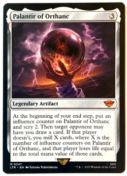 MTG Palantir of Orthanc Mythic The Lord of the Rings: Tales of Middle-Earth NM - Image 1