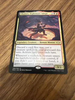 1x Chainer, Nightmare Adept - NM English MTG - Modern Horizons 2 289 - Image 2