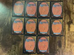 Swamp Limited Edition Beta 10x Lot LEB MTG Signed By Dan Frazier - Image 2