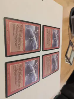 4x Chain Lightning - Legends - English - Magic The Gathering - Image 2