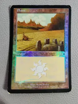 Plains Foil | PL | Invasion 334/350 | Magic the Gathering MTG - Image 1