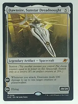 Dawnsire, Sunstar Dreadnought - Edge of Eternities - Magic: The Gathering - NM - Image 1
