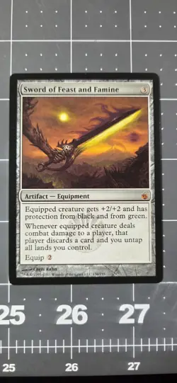 Sword of Feast and Famine Mirrodin Besieged 138/155 - Image 1
