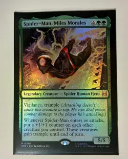 MTG, Spider-Man, Miles Morales M0018 (Foil, Mint) - Image 1