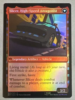 MTG / Slicer, Hired Muscle / BOT / #6 / FOIL / Mythic / NM - Image 2