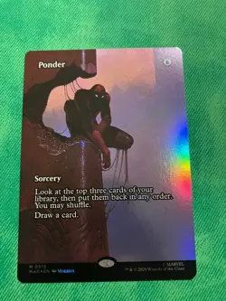 Ponder Foil - MTG 0013 - Marvel's Spider-Man - Near Mint - Image 1