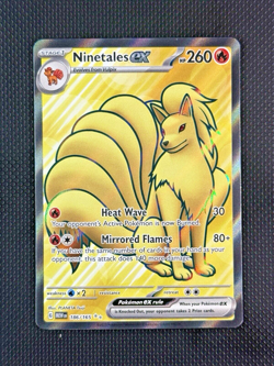🔥Pokemon - Ninetales ex - Full Art/Ultra Rare - 186/165 - S & V: 151 - (NM)🔥 - Image 1